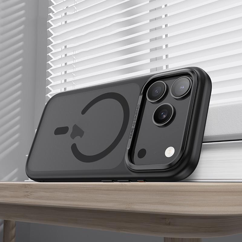 For iPhone 17 Pro Max Benks Skin Feel Series MagSafe Magnetic Shockproof Phone Case(Black) - Shopkiz.com