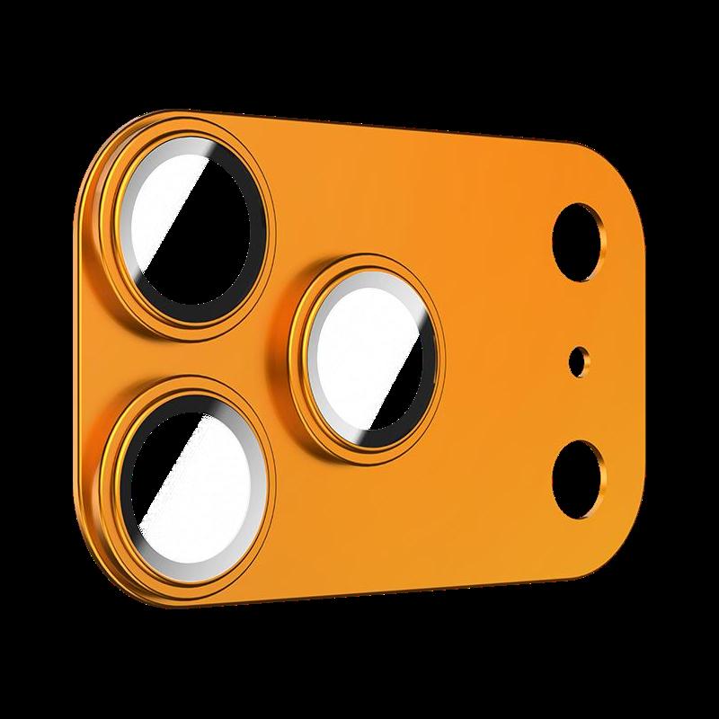 For iPhone 17 Pro Benks King Kong Corning Integrated Metal Phone Lens Screen Protector(Orange) - Shopkiz.com