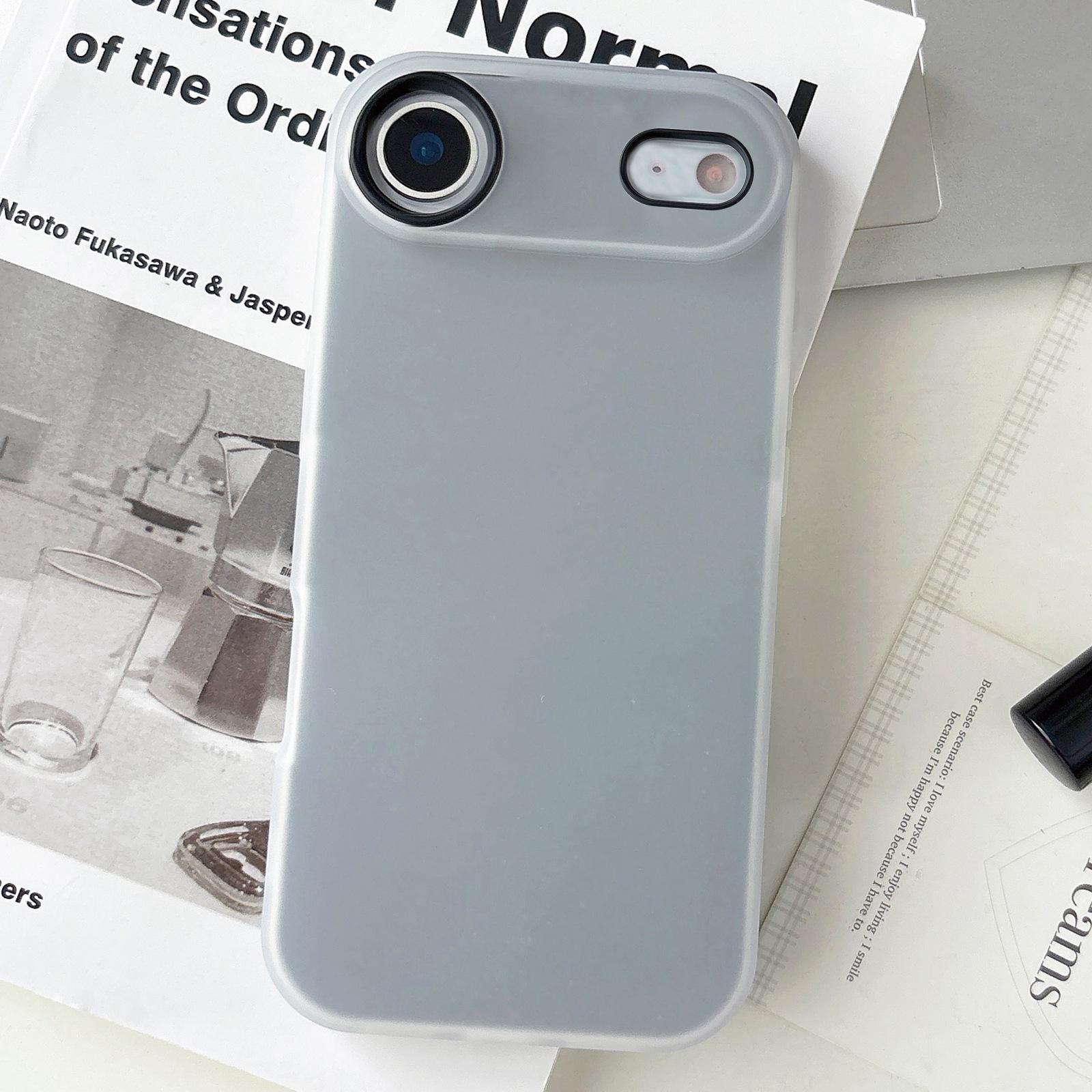 For iPhone Air Jelly Color Matte Feel PC Hybrid TPU Phone Case(Black) - Shopkiz.com