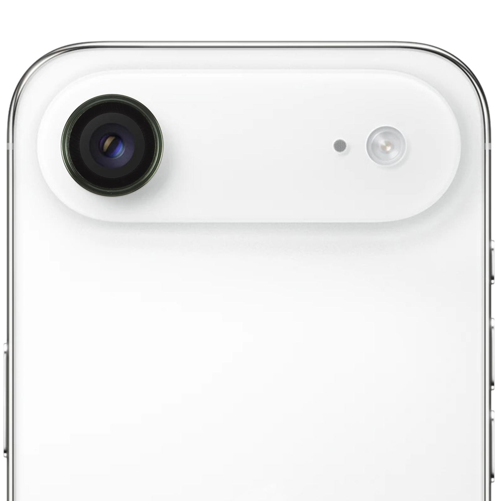 For iPhone Air Metal Tempered Glass Back Camera Film(Green) - Shopkiz.com