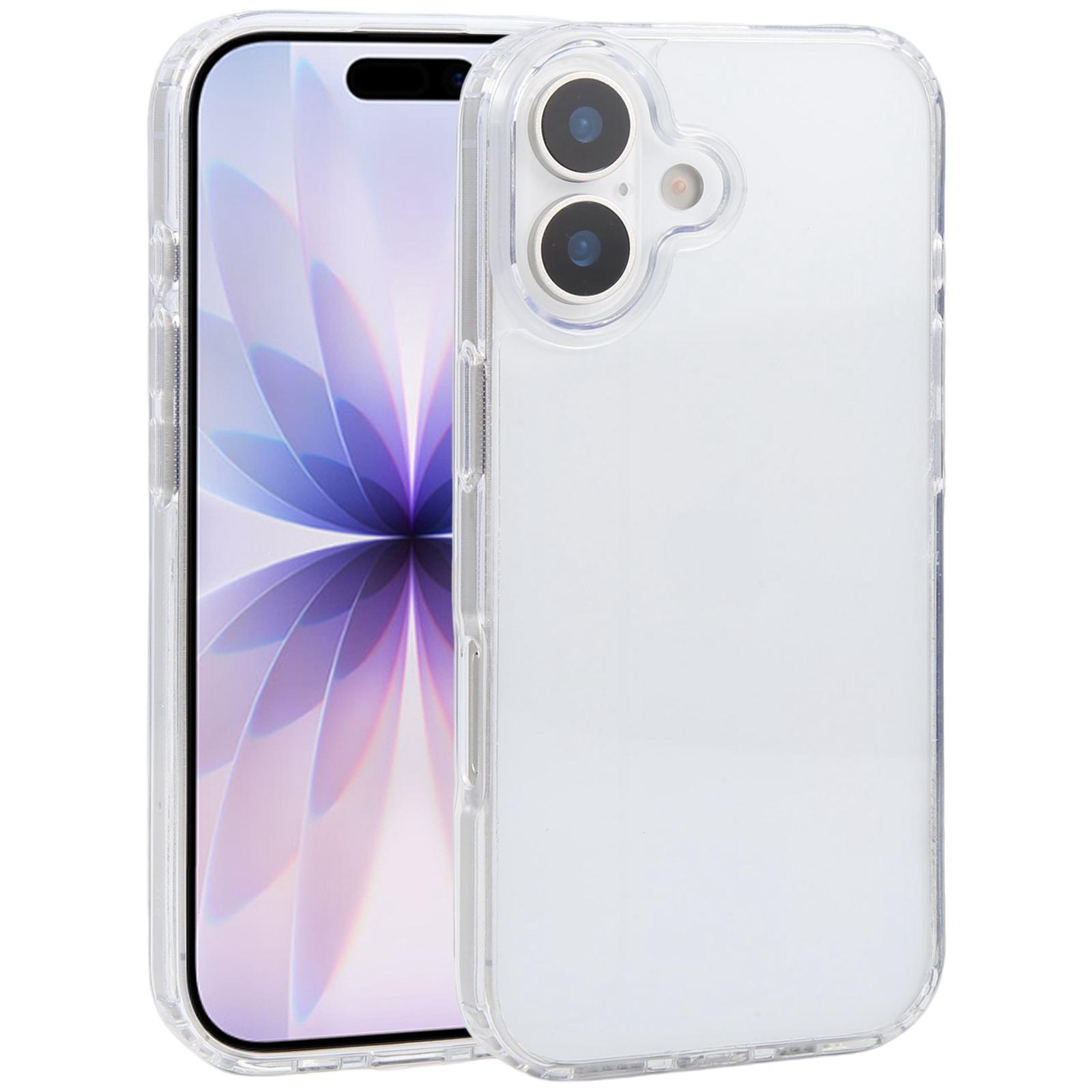 For iPhone 17 GEBEI Jazz Series Clear Acrylic Phone Case(Transparent) - Shopkiz.com