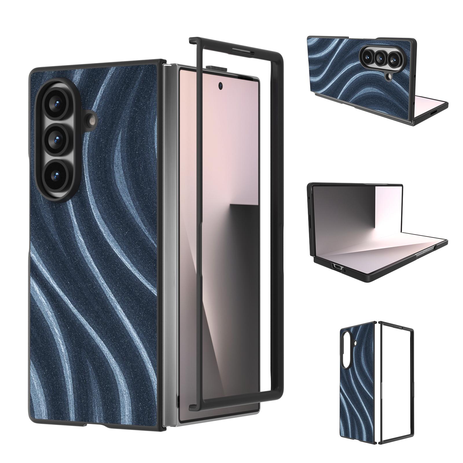 For Galaxy Z Fold8 Ultra 5G Galactic Pattern Protective Phone Case(Blue) - Shopkiz.com