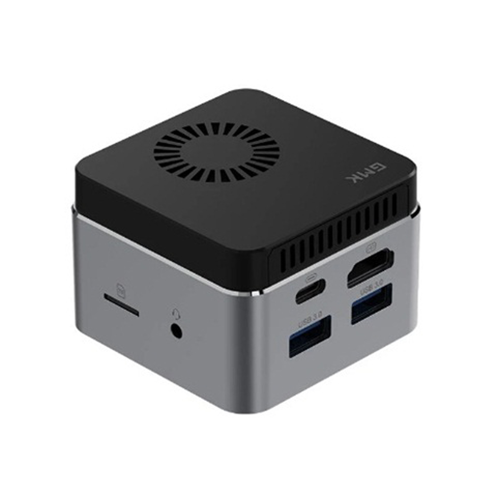 GMK NucBox Windows 10 System Mini PC, Intel Celeron J4125 Quad Core 64bit 14nm 2GHz-2.7GHz, Support WiFi & Bluetooth & RJ45, 8GB+128GB,EU Plug -