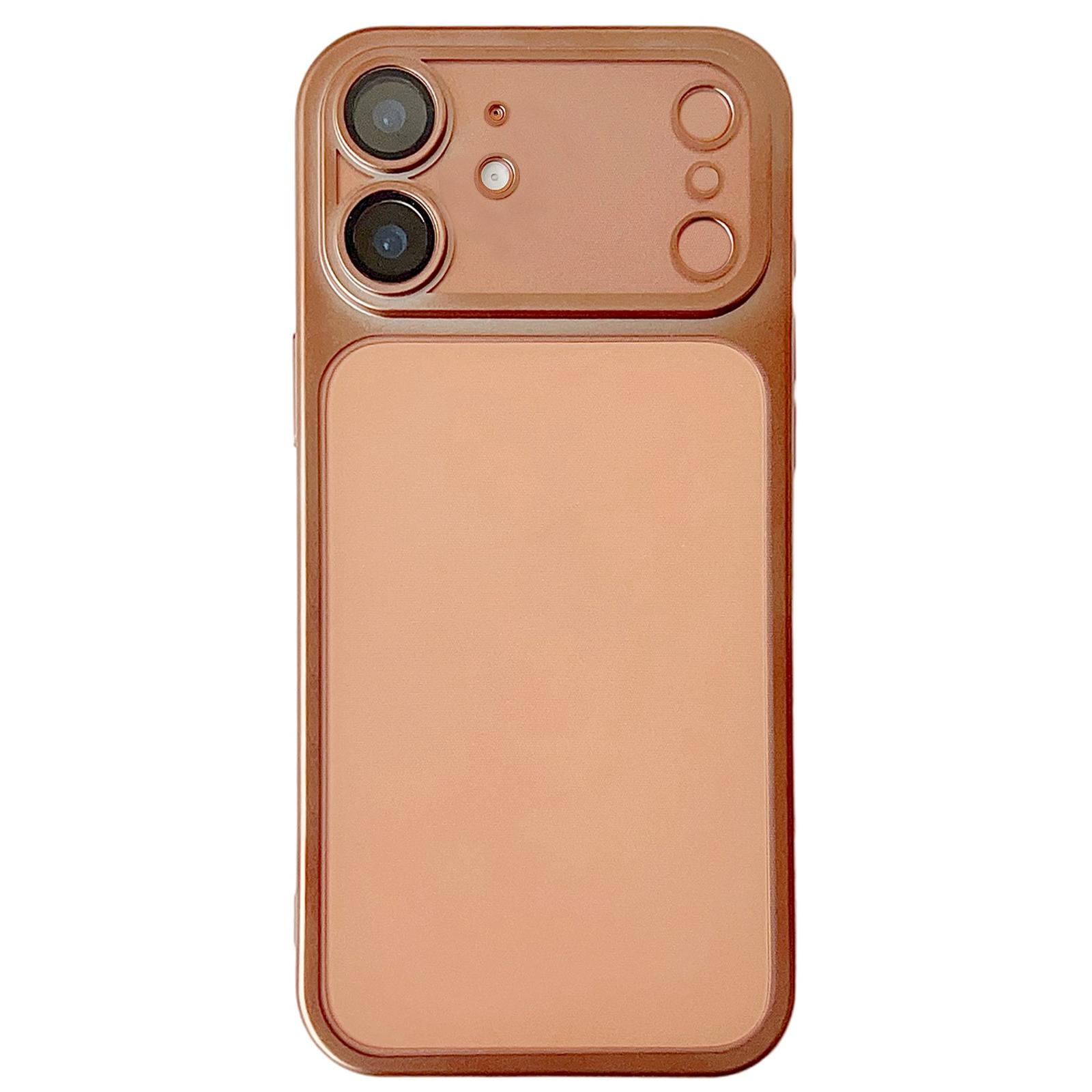 For iPhone 11 Change to 17 Series Electroplated Frosted TPU Phone Case(Gold) - Shopkiz.com