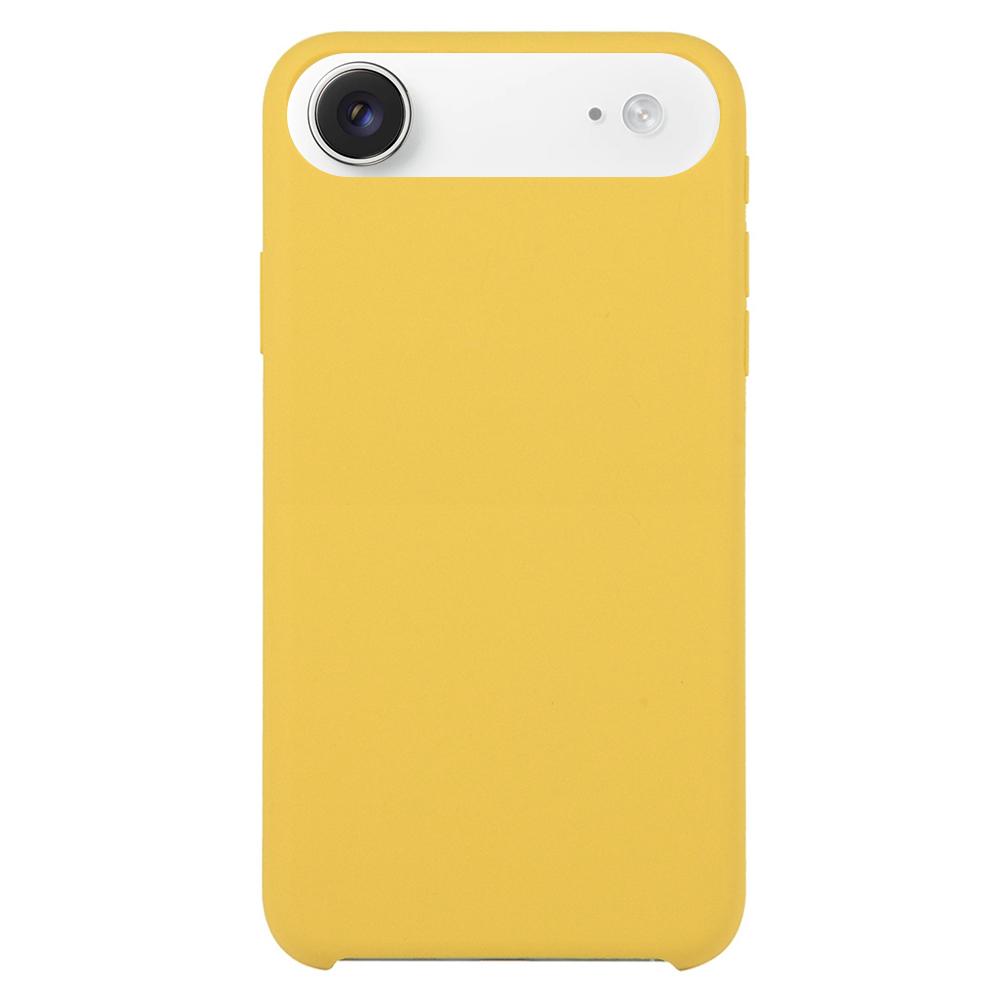 For iPhone Air Solid Silicone Phone Case(Yellow) - Shopkiz.com