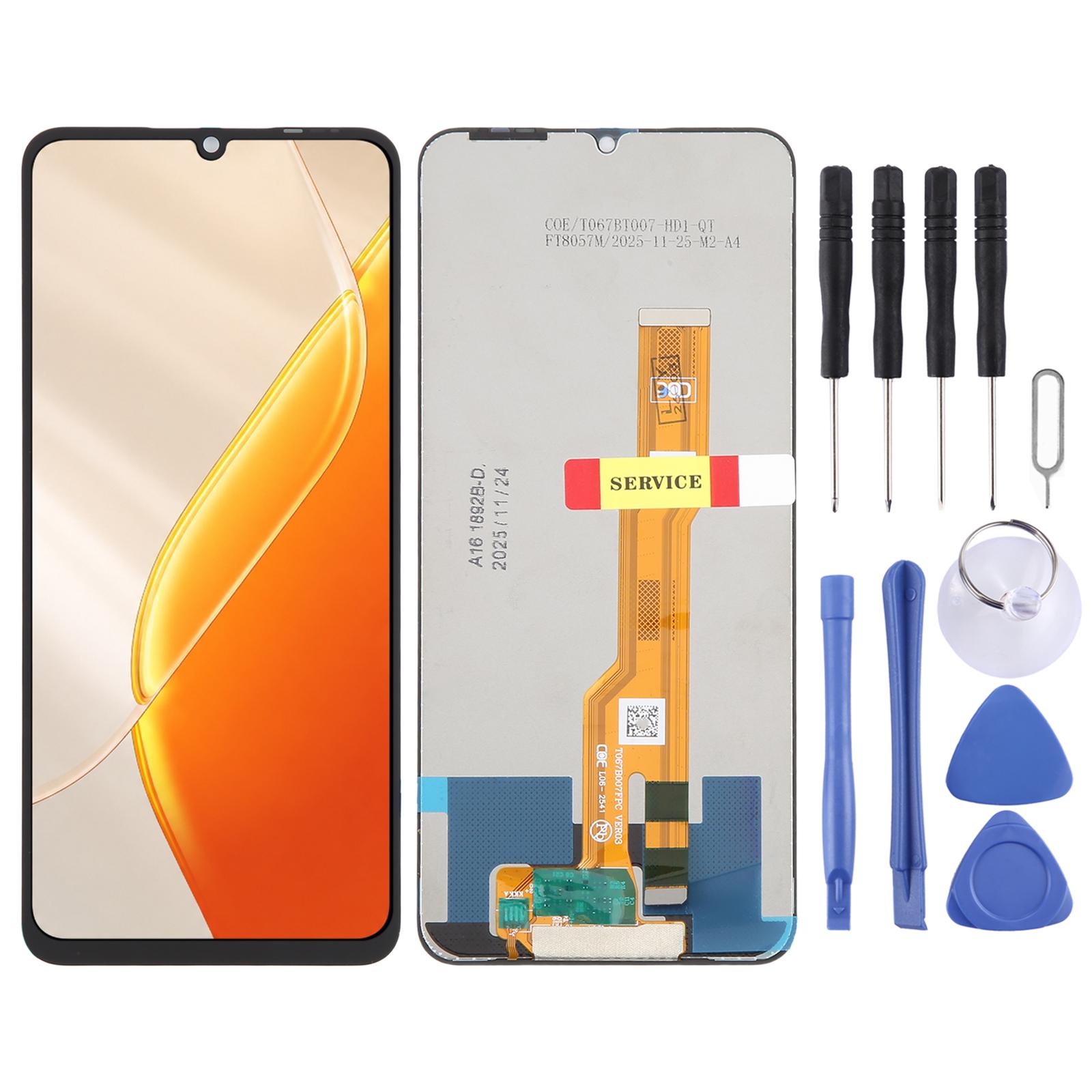 For Itel A200 OEM LCD Screen with Digitizer Full Assembly - Shopkiz.com