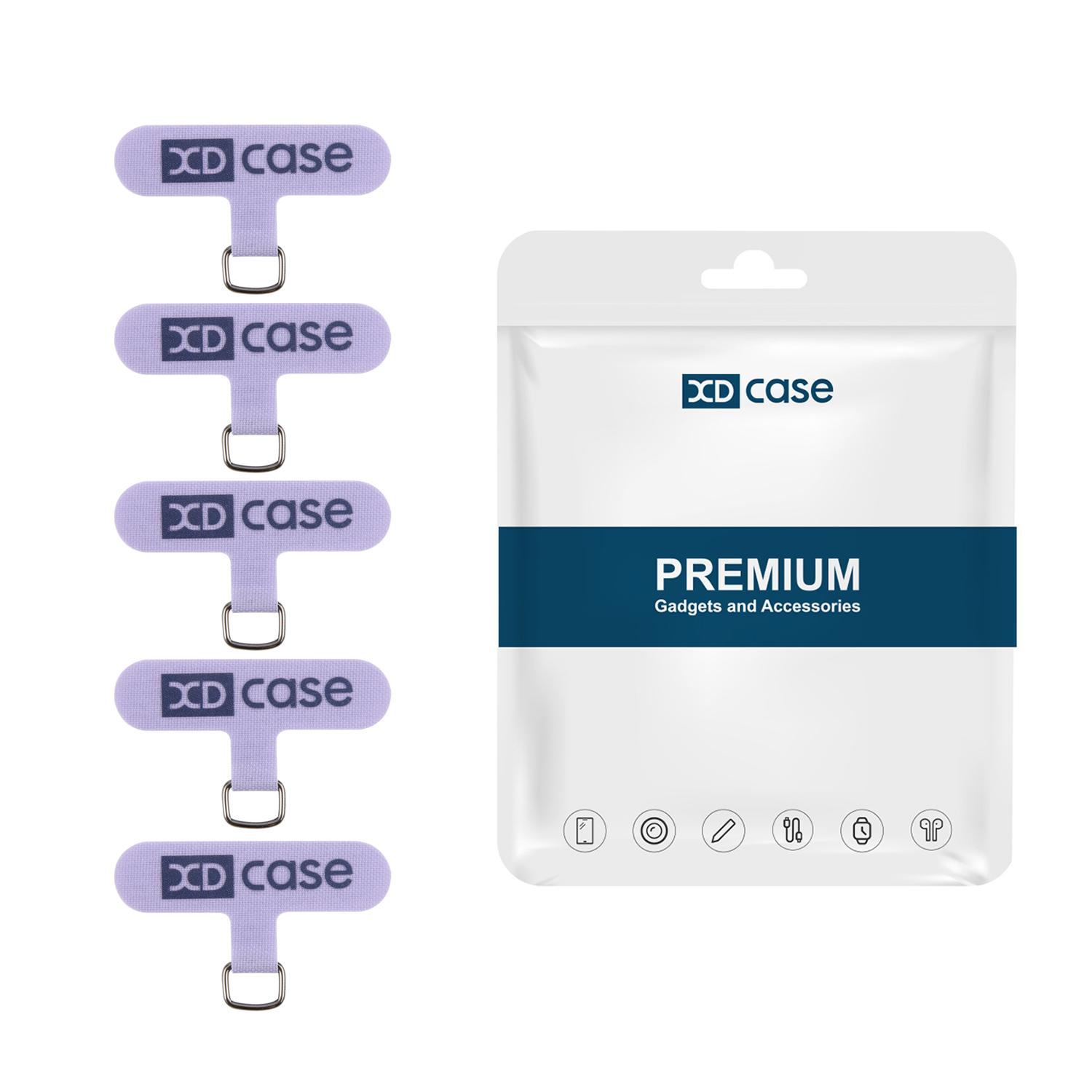 XDcase 5pcs Phone Tether Tab Cellphone Lanyard Patch Connector Part(Purple) - Shopkiz.com