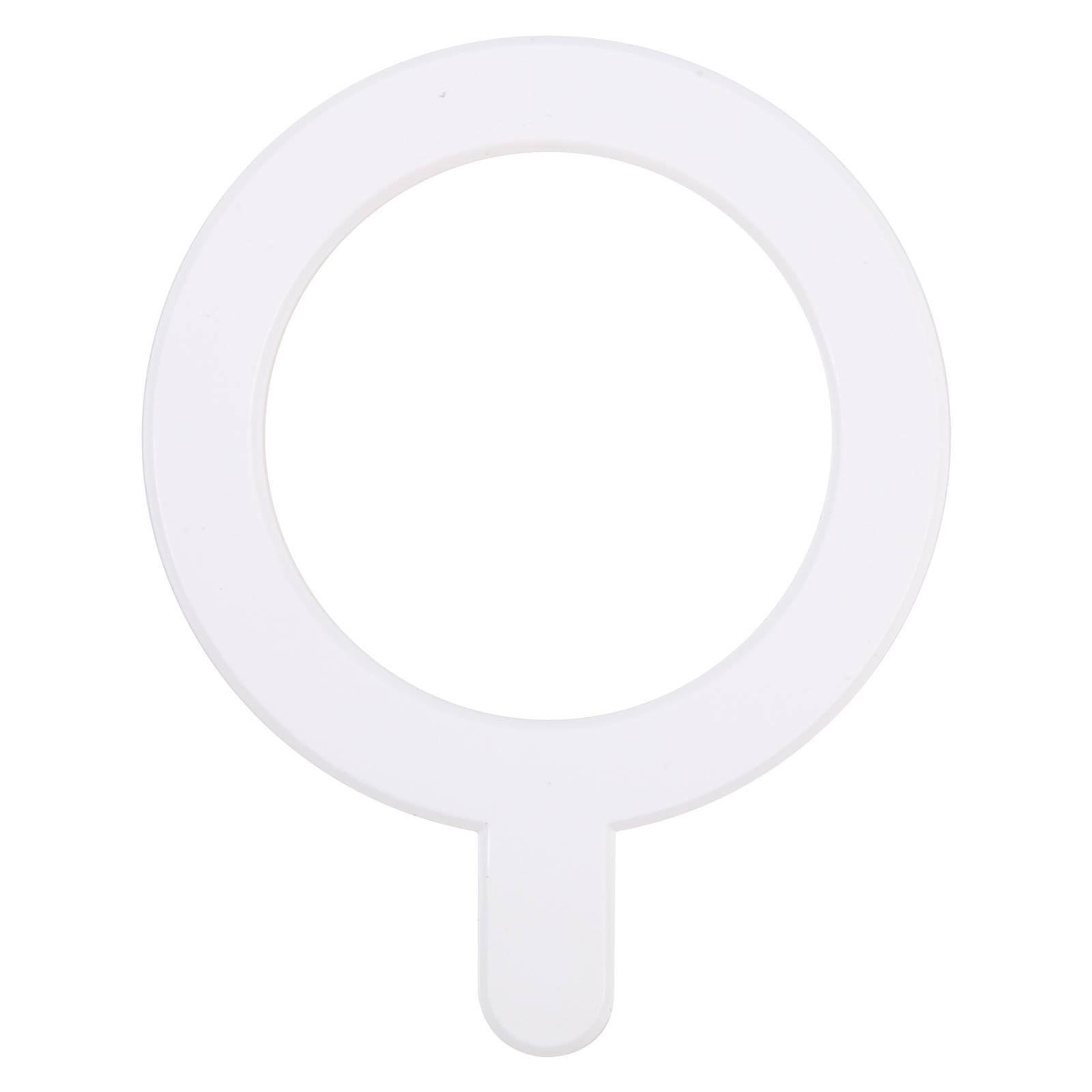 Universal Strong Magnetic Alignment Ring with Positioning Handle(White) - Shopkiz.com