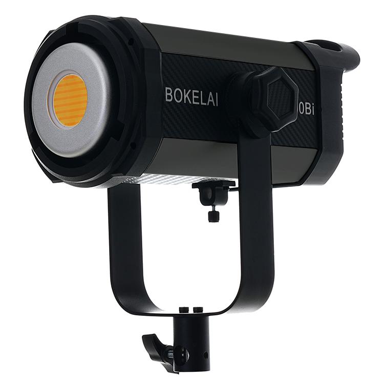 BOKELAI BK-300Bi 300W 2700K-6500K Dual Color Temperature LED Video Fill Light with Remote Control, US Plug(Gray) - Shopkiz.com