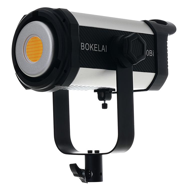 BOKELAI BK-300Bi 300W 2700K-6500K Dual Color Temperature LED Video Fill Light with Remote Control, EU Plug(White) - Shopkiz.com