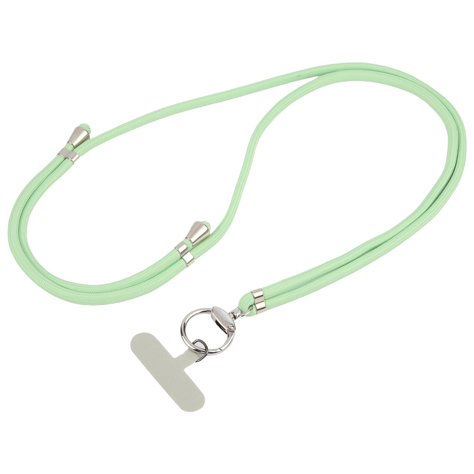 6mm Thick Adjustable Length Crossbody Mobile Phone Lanyard(Mint Green) - Shopkiz.com
