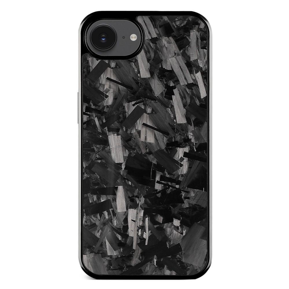 For iPhone 16e / 17e Carbon Fibre PC + TPU Phone Case(Black) - Shopkiz.com