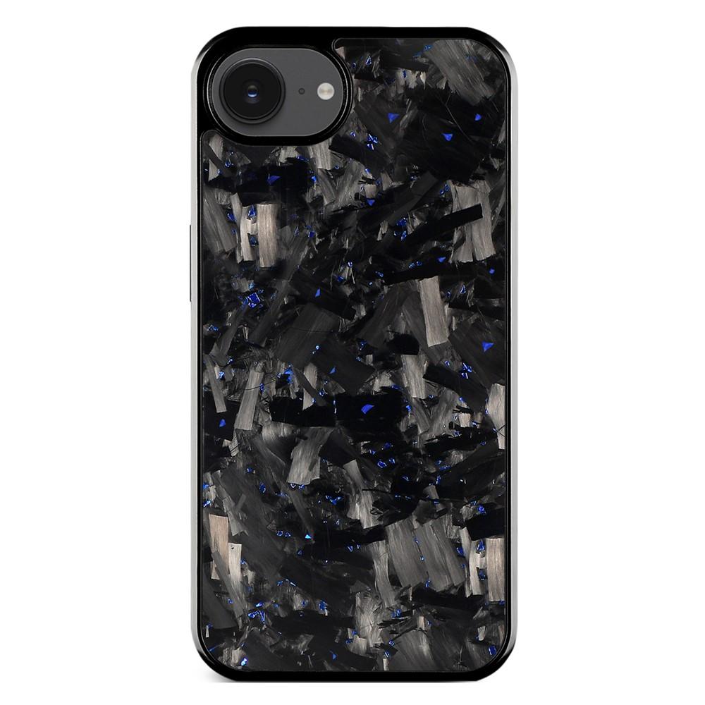 For iPhone 16e / 17e Carbon Fibre PC + TPU Phone Case(Blue) - Shopkiz.com