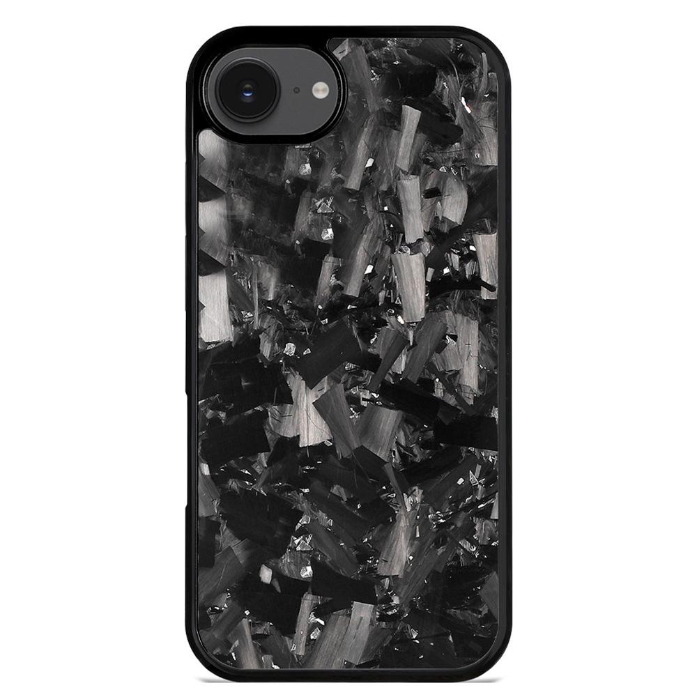For iPhone 16e / 17e Carbon Fibre PC + TPU Phone Case(Silver) - Shopkiz.com