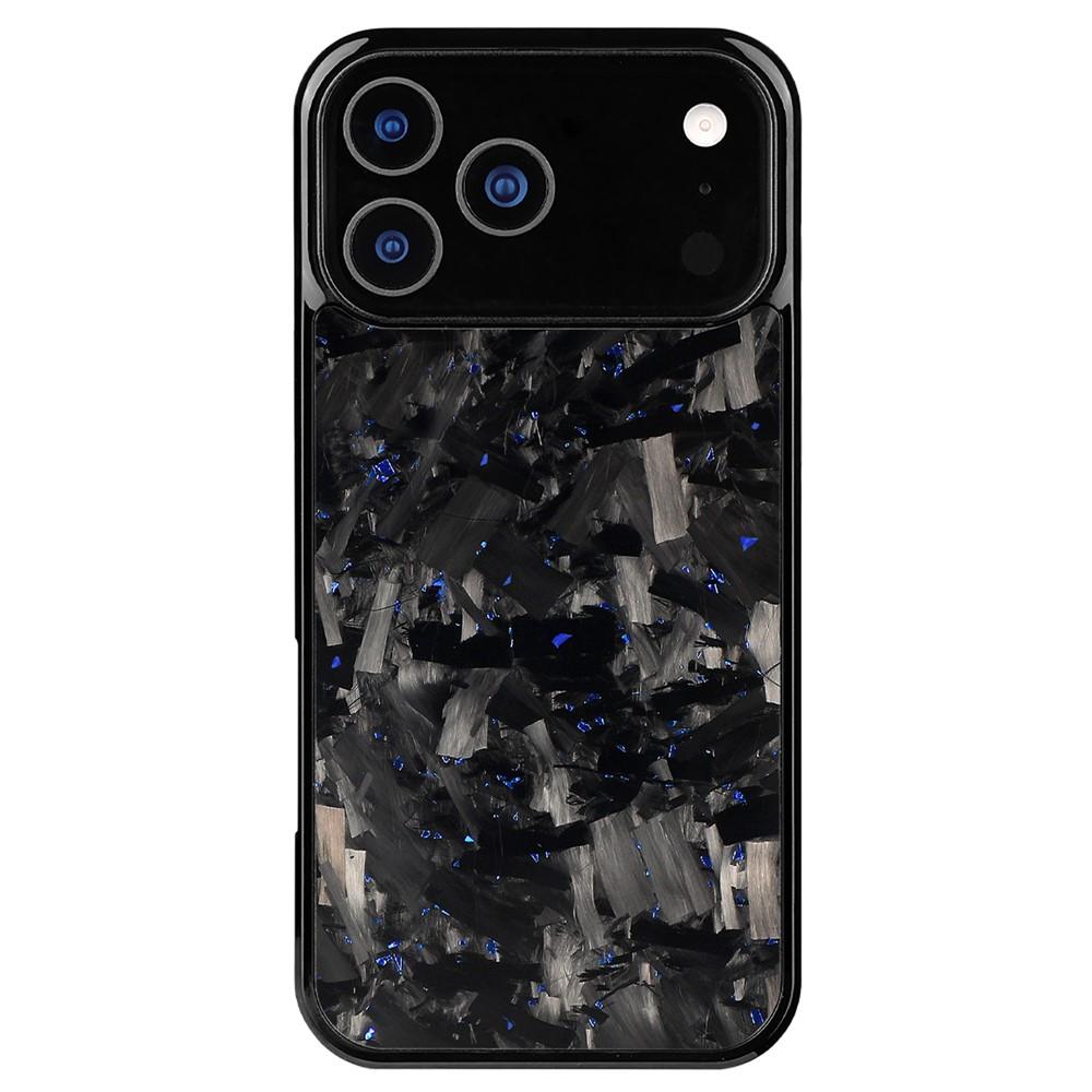 For iPhone 17 Pro Carbon Fibre PC + TPU Phone Case(Blue) - Shopkiz.com