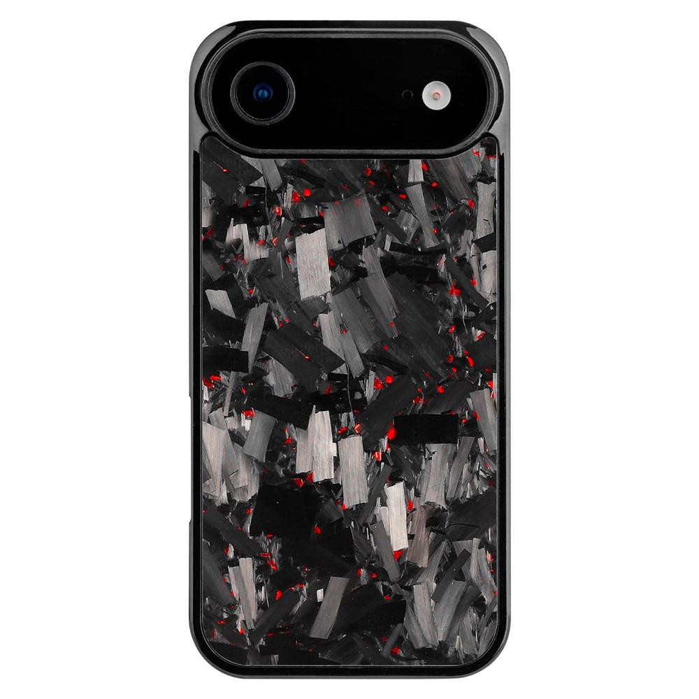 For iPhone Air Carbon Fibre PC + TPU Phone Case(Red) - Shopkiz.com