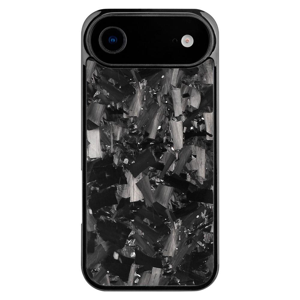 For iPhone Air Carbon Fibre PC + TPU Phone Case(Silver) - Shopkiz.com