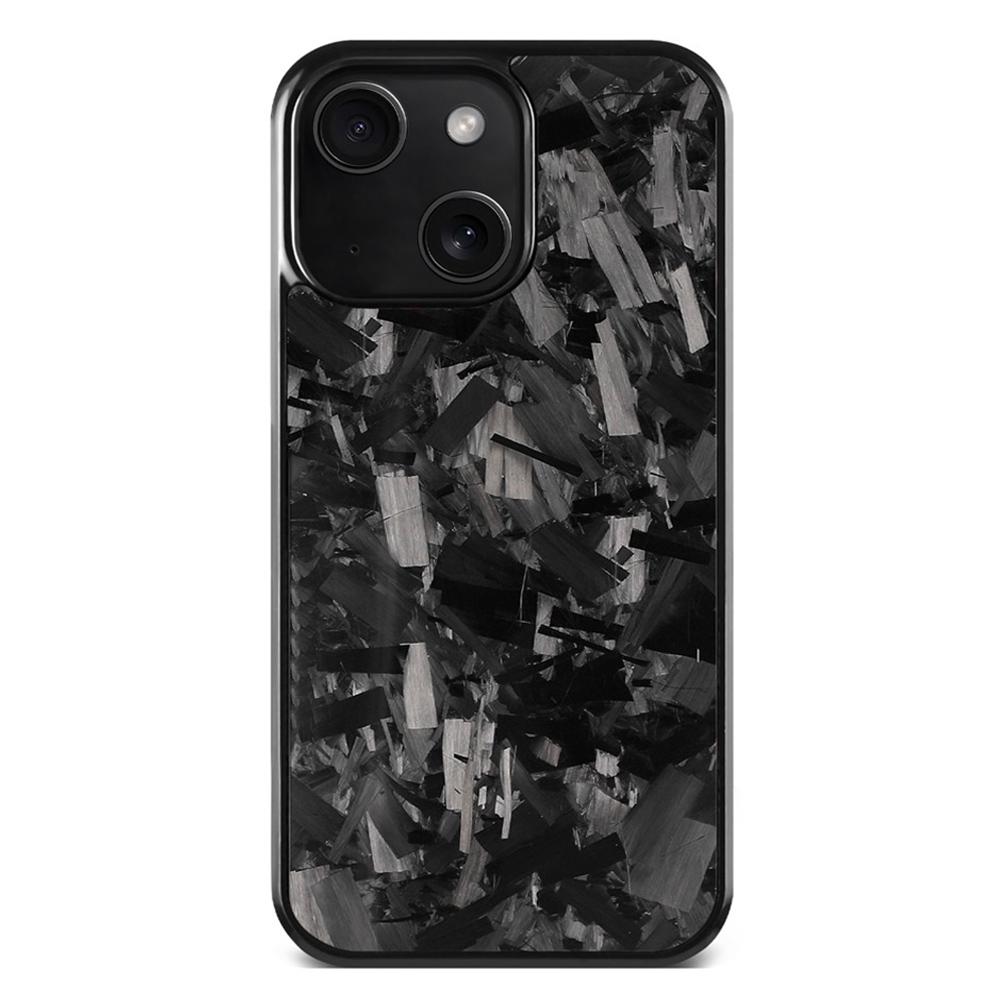 For iPhone 13 Carbon Fibre PC + TPU Phone Case(Black) - Shopkiz.com