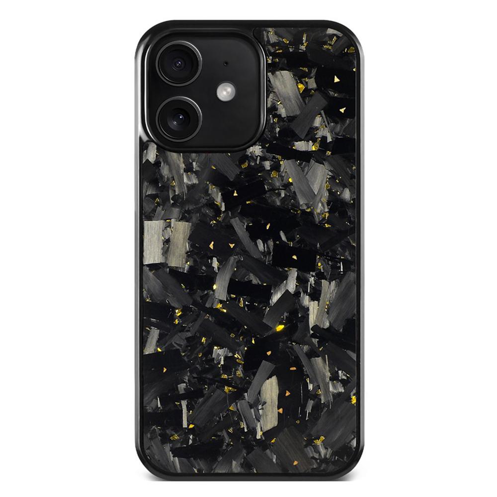 For iPhone 11 Carbon Fibre PC + TPU Phone Case(Gold) - Shopkiz.com