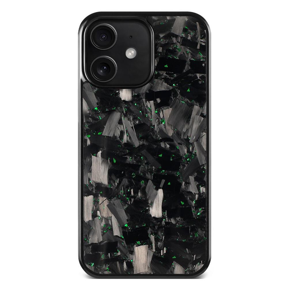 For iPhone 11 Carbon Fibre PC + TPU Phone Case(Green) - Shopkiz.com