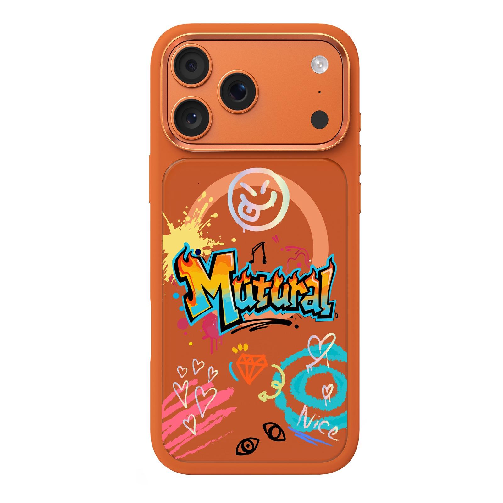 For iPhone 17 Pro Mutural Graffiti Series Magnetic Phone Case(Mutural Life) - Shopkiz.com