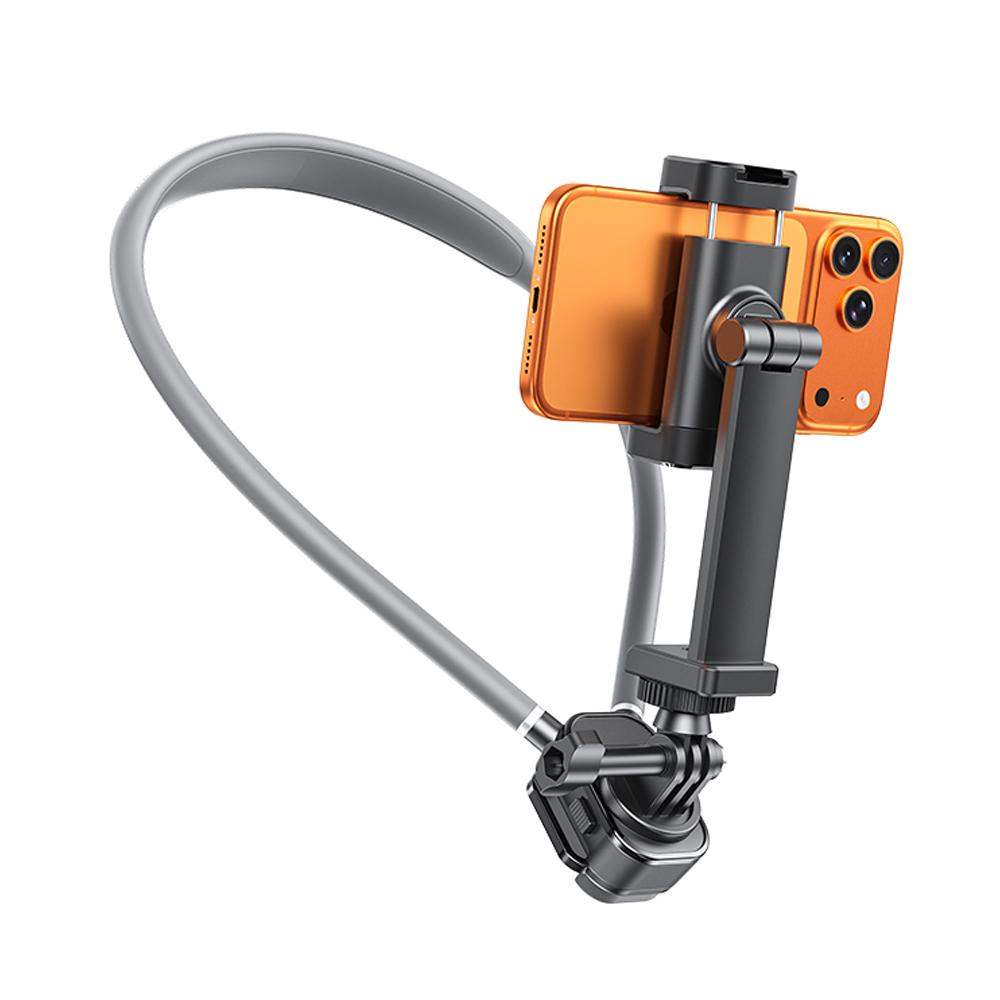 WK WA-S69 Free Vision First-Person View Shooting Neck-Hanging Rotating Holder(Black Grey) - Shopkiz.com
