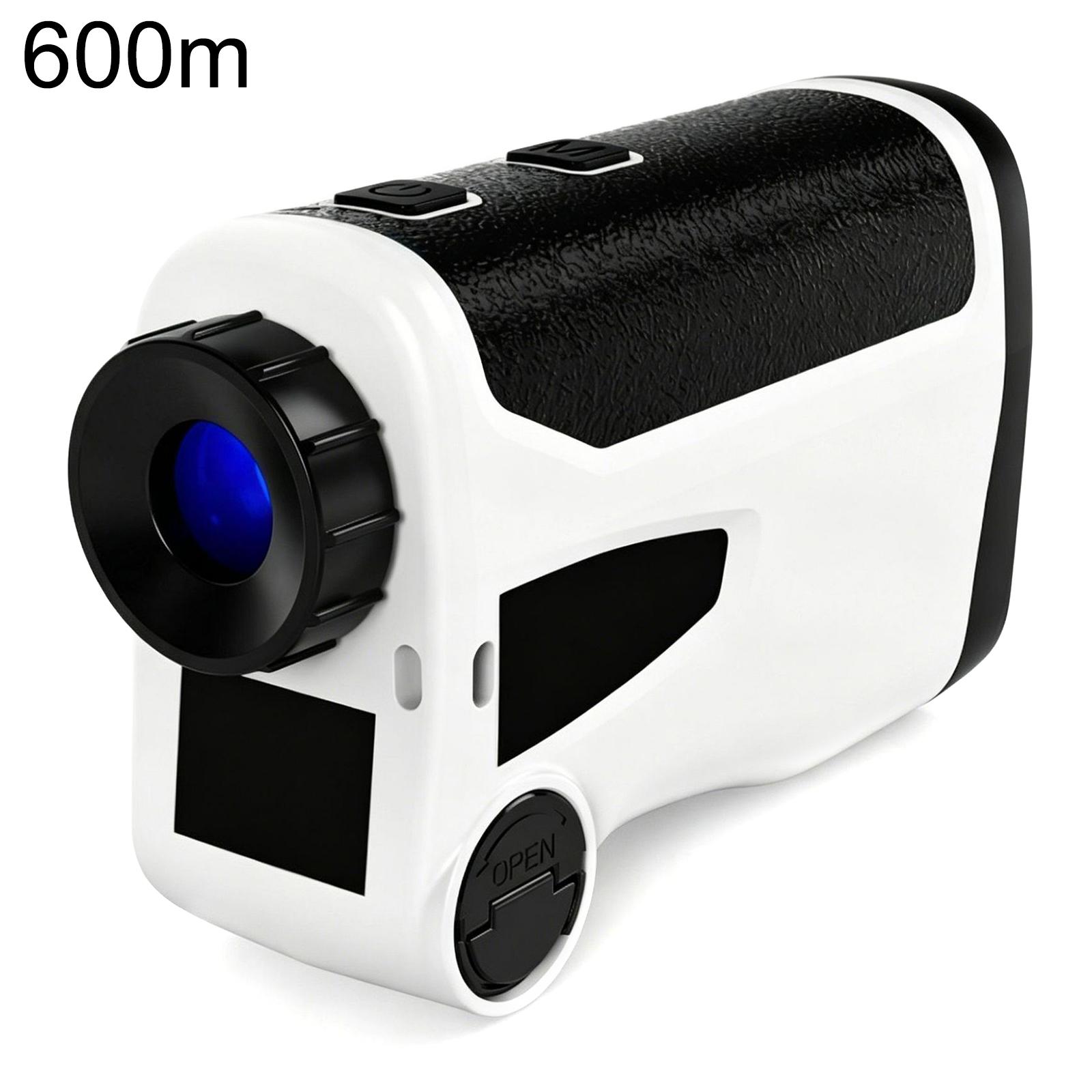 Handheld HD Laser Speedometer Rangefinder Distance Meter, Measuring Distance:600m(White) - Shopkiz.com
