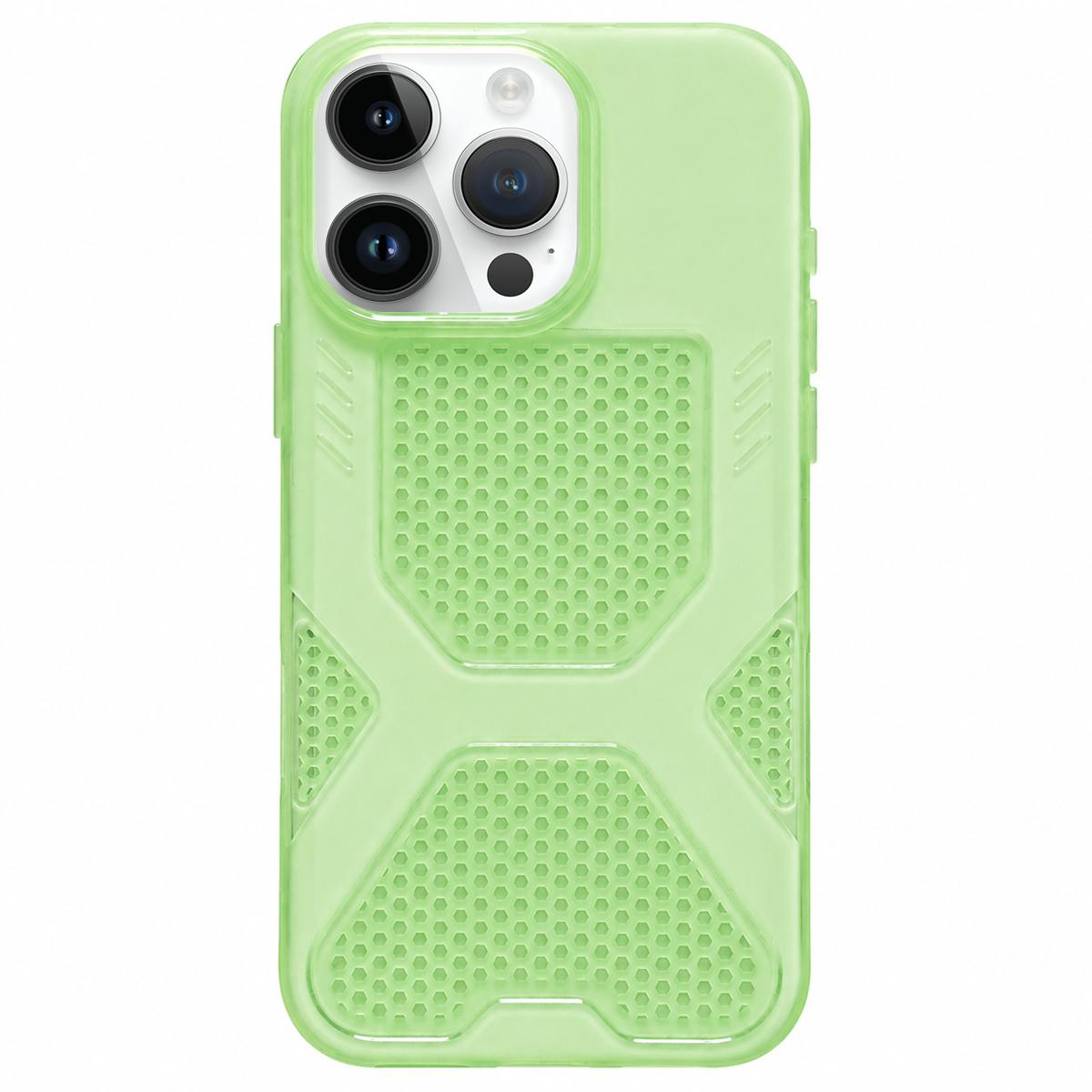 For iPhone 12 Pro Max Cool Jelly Heat Dissipation TPU Phone Case(Mint Green) - Shopkiz.com