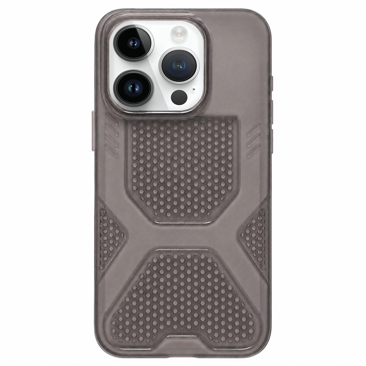 For iPhone 12 Pro Cool Jelly Heat Dissipation TPU Phone Case(Space Gray) - Shopkiz.com
