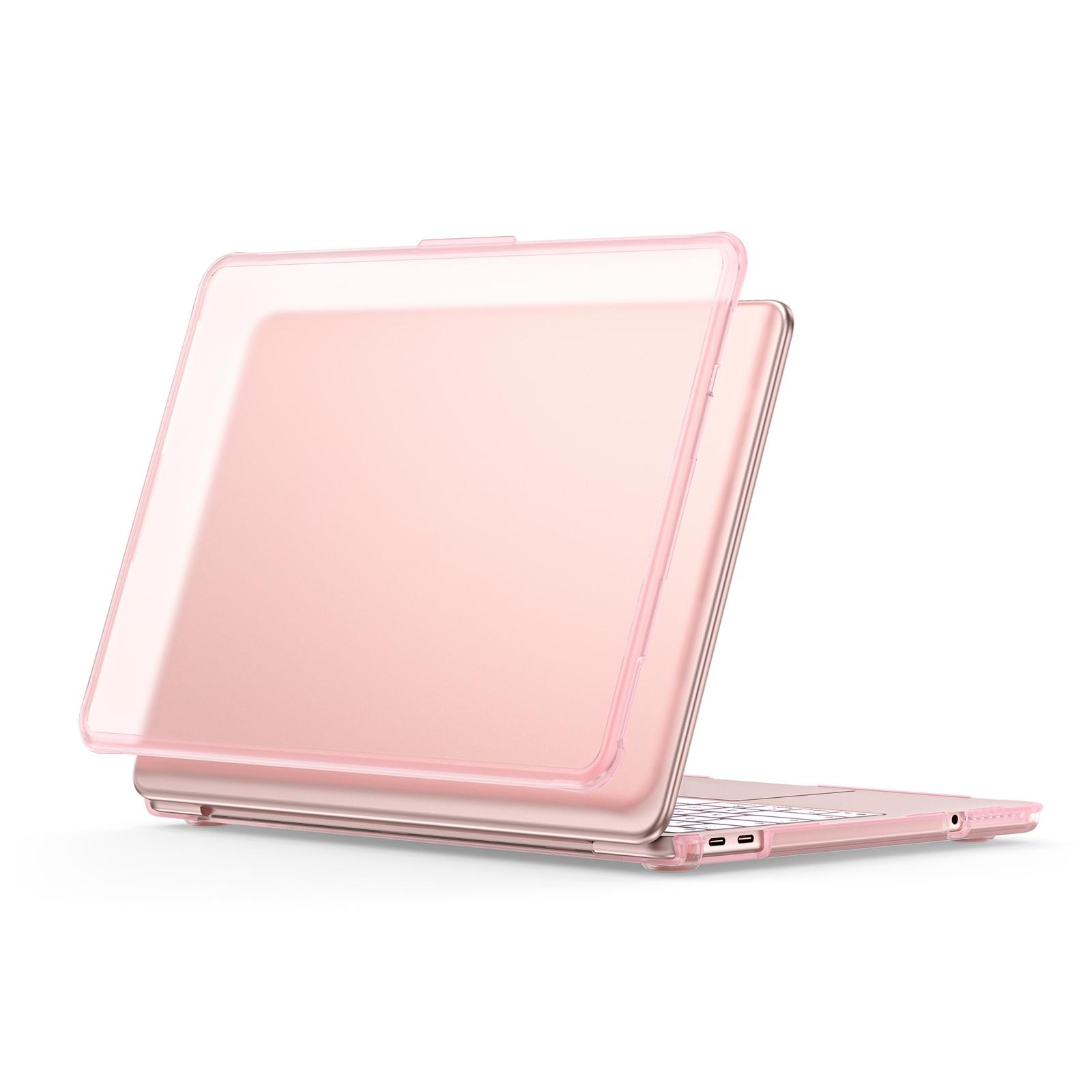 Matte Transparent Style Protective Laptop Case For MacBook Neo 13 inch A3404 2026(Pink) - Shopkiz.com