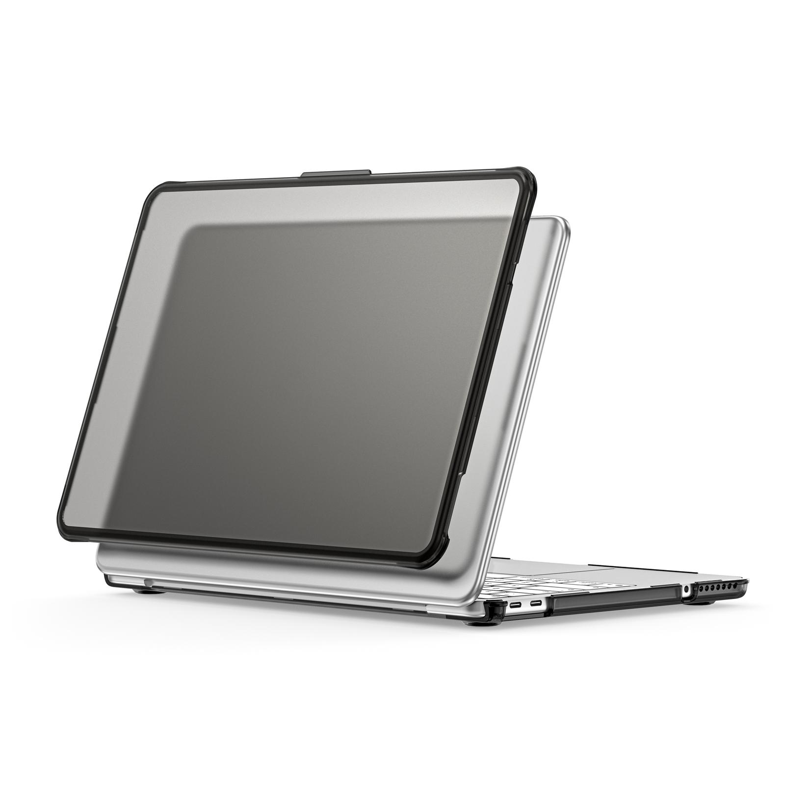 Matte Transparent Style Protective Laptop Case For MacBook Neo 13 inch A3404 2026(Black) - Shopkiz.com