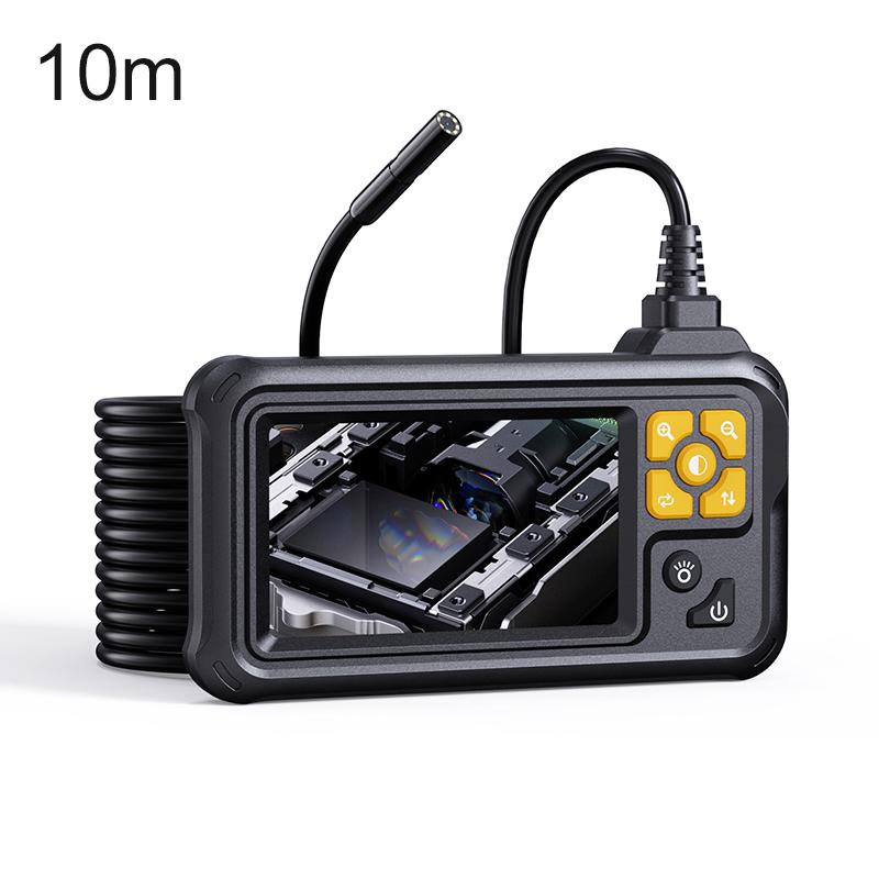 P100A 4.3 inch IPS HD Screen 8mm Industry Digital Endoscope, Type:10m Hard Cable Single-lens - Shopkiz.com