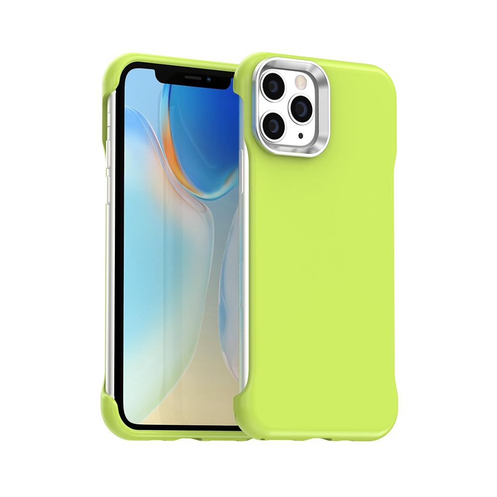 For iPhone 11 Pro Ultra-Slim Frameless TPU + PET + PC Shockproof Phone Case(Green) - Shopkiz.com