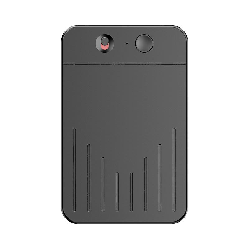 A3 Dual-key V-stripe Texture Ultra-thin AI Smart Voice Recorder Support AIREC-APP, Memory:128GB(Black) - Shopkiz.com