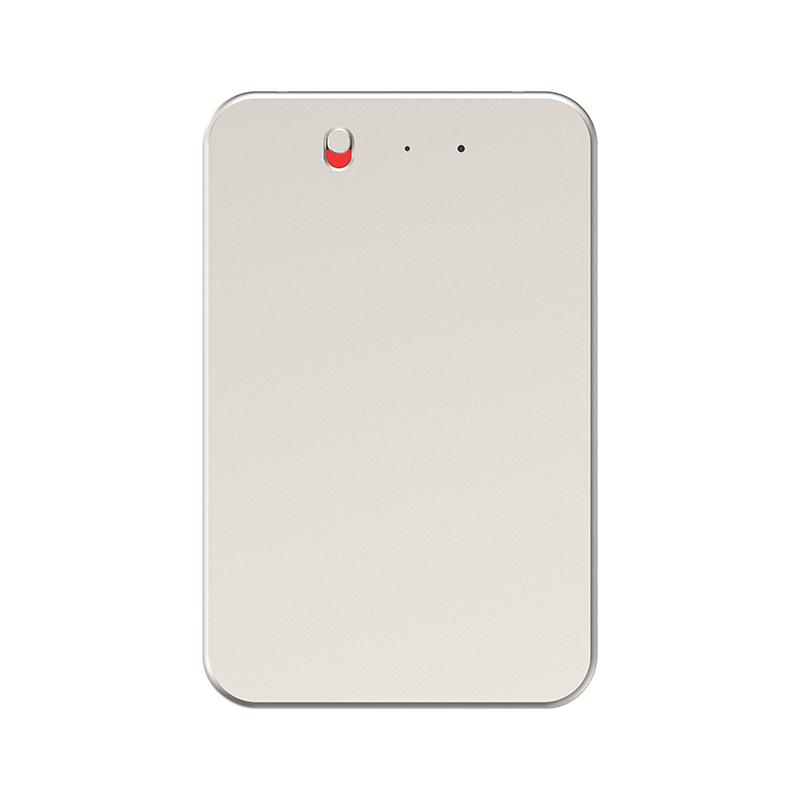 A3 One-key Ultra-thin AI Smart Voice Recorder Support AIREC-APP, Memory:16GB(Beige) - Shopkiz.com