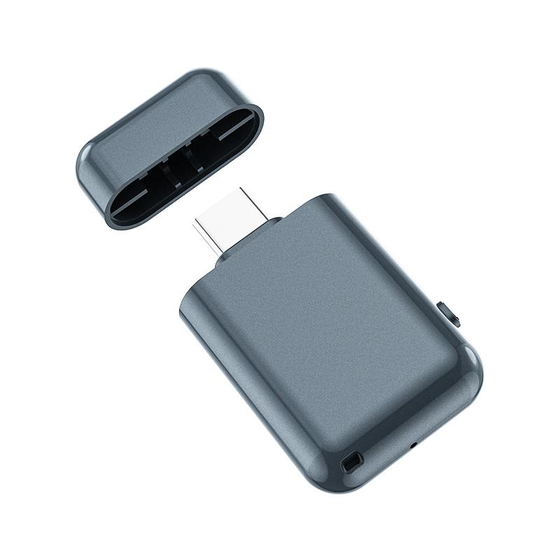 C32A Type-C USB Drive AI Voice Recorder, Memory:64GB(Dark Blue) - Shopkiz.com