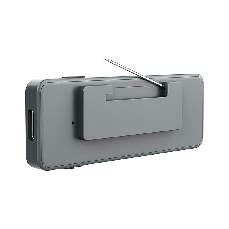 A7 Employee ID Badge AI Voice Recorder with Pin Support AIREC-APP, Memory:256GB(Grey) - Shopkiz.com