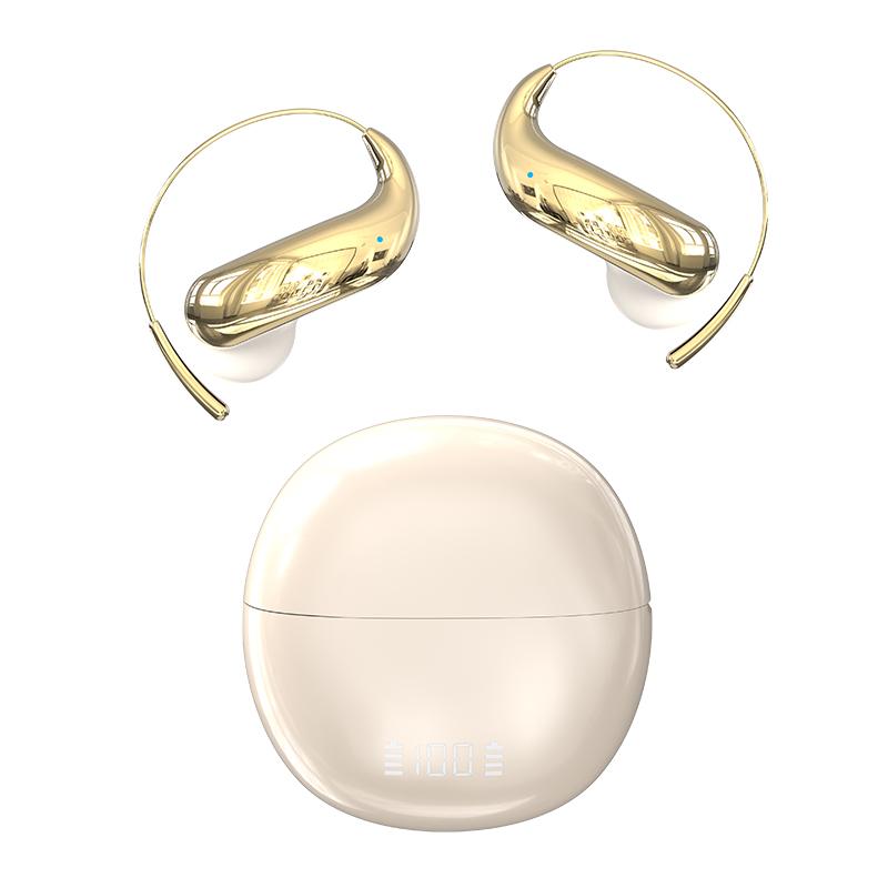 YYK-Q110 In-Ear True Wireless Bluetooth Earphone, Style:with Translation(Gold) - Shopkiz.com
