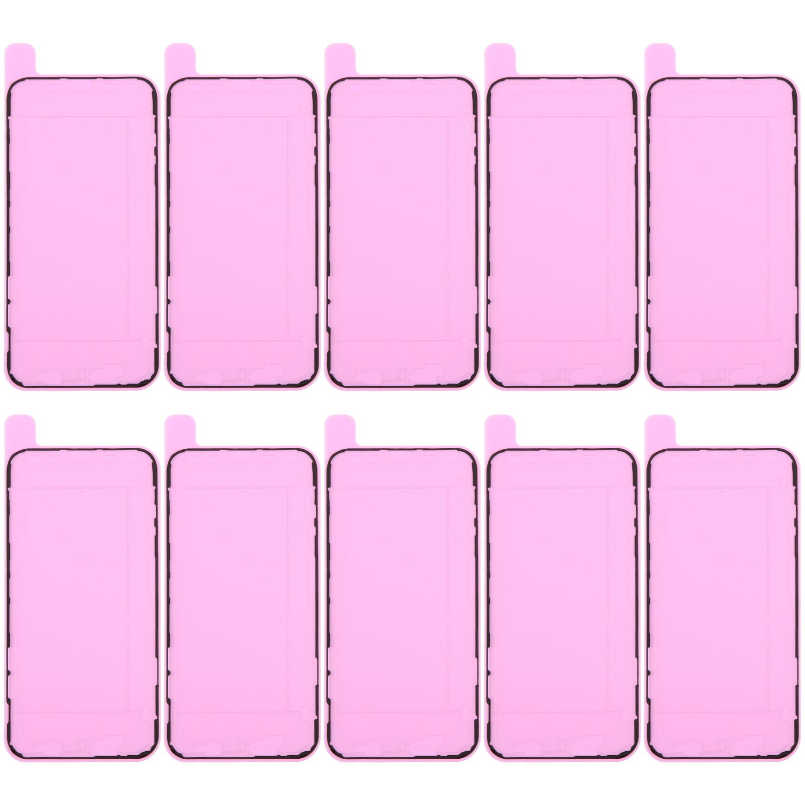 For iPhone 11 10pcs OEM LCD Frame Bezel Waterproof Adhesive Gasket, Airtightness Test Compatible - Shopkiz.com