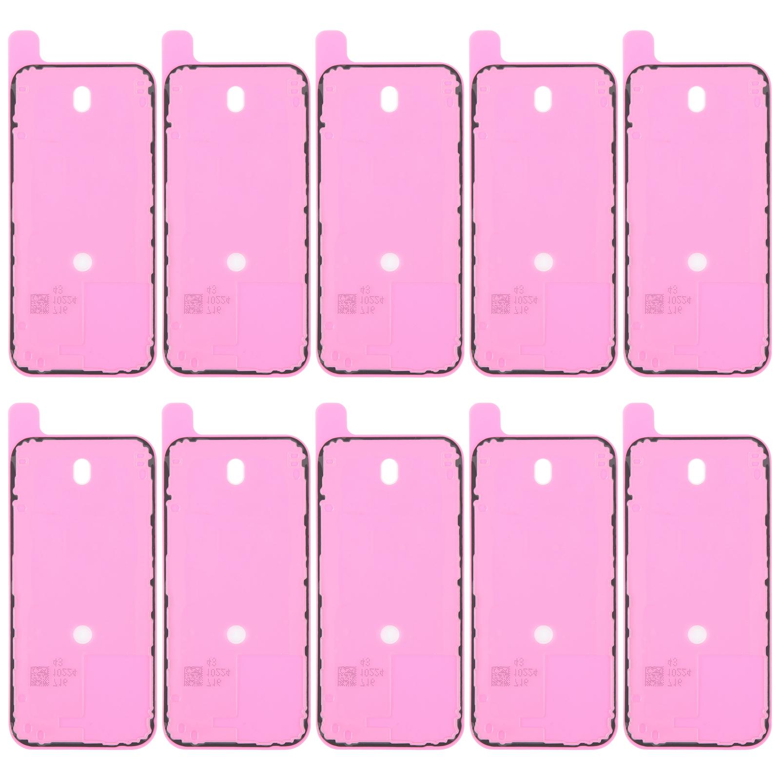 For iPhone 17 10pcs OEM Back Housing Cover Adhesive, Airtightness Test Compatible - Shopkiz.com