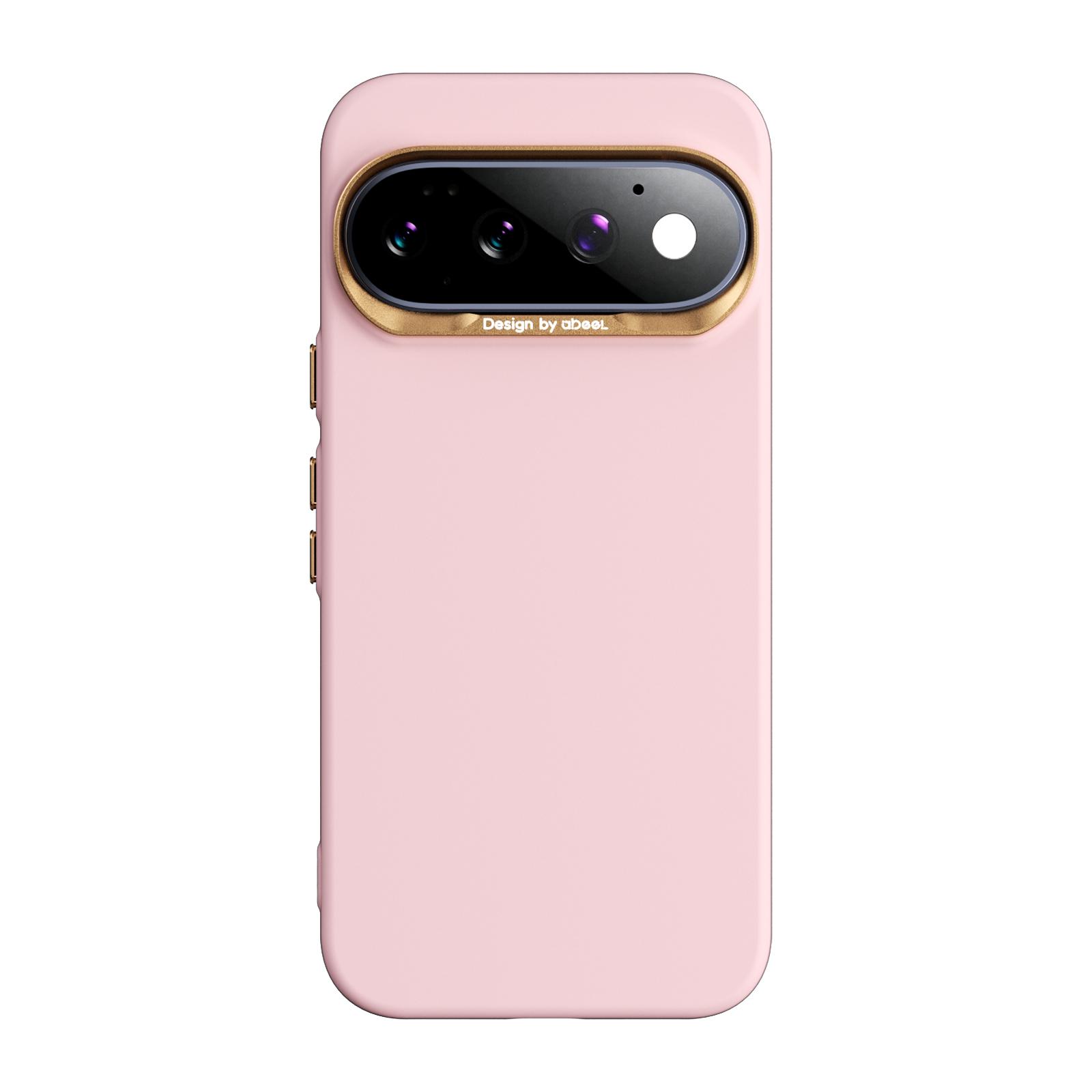 For Google Pixel 10 Pro ABEEL Lightweight Zero Skin Feel Magnetic PC Phone Case(Pink) - Shopkiz.com