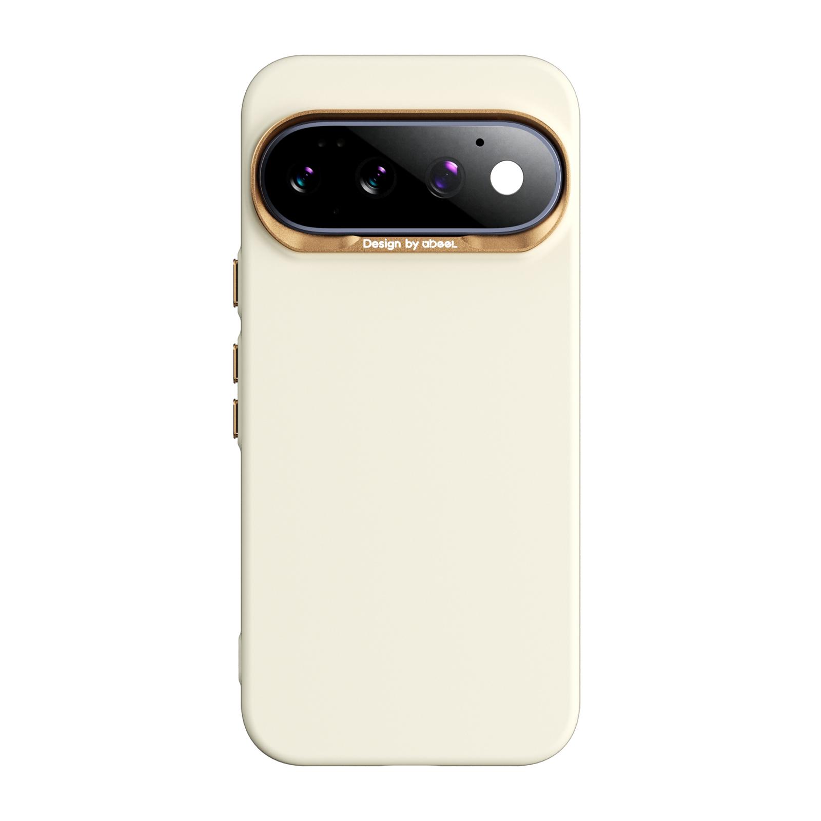 For Google Pixel 10 Pro ABEEL Lightweight Zero Skin Feel Magnetic PC Phone Case(Yellow) - Shopkiz.com