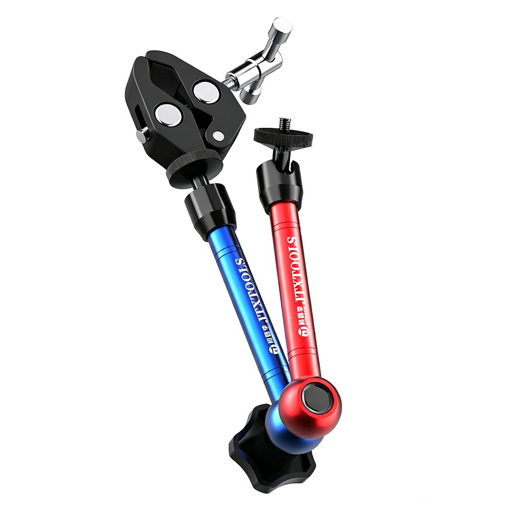 JTX X2 Multifunctional Rotated Magic Hand Universal Bracket for Curve Ammeter / Cameras / Macro Lenses - Shopkiz.com