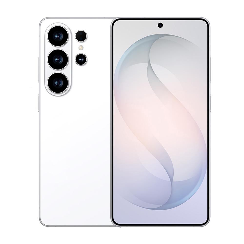 S26 Ultra / F112A, 4GB+64GB, 6.9 inch Android 11 MTK6762 Octa Core, Network: 4G, Dual SIM, Plug:EU Plug(Titanium White) - Shopkiz.com
