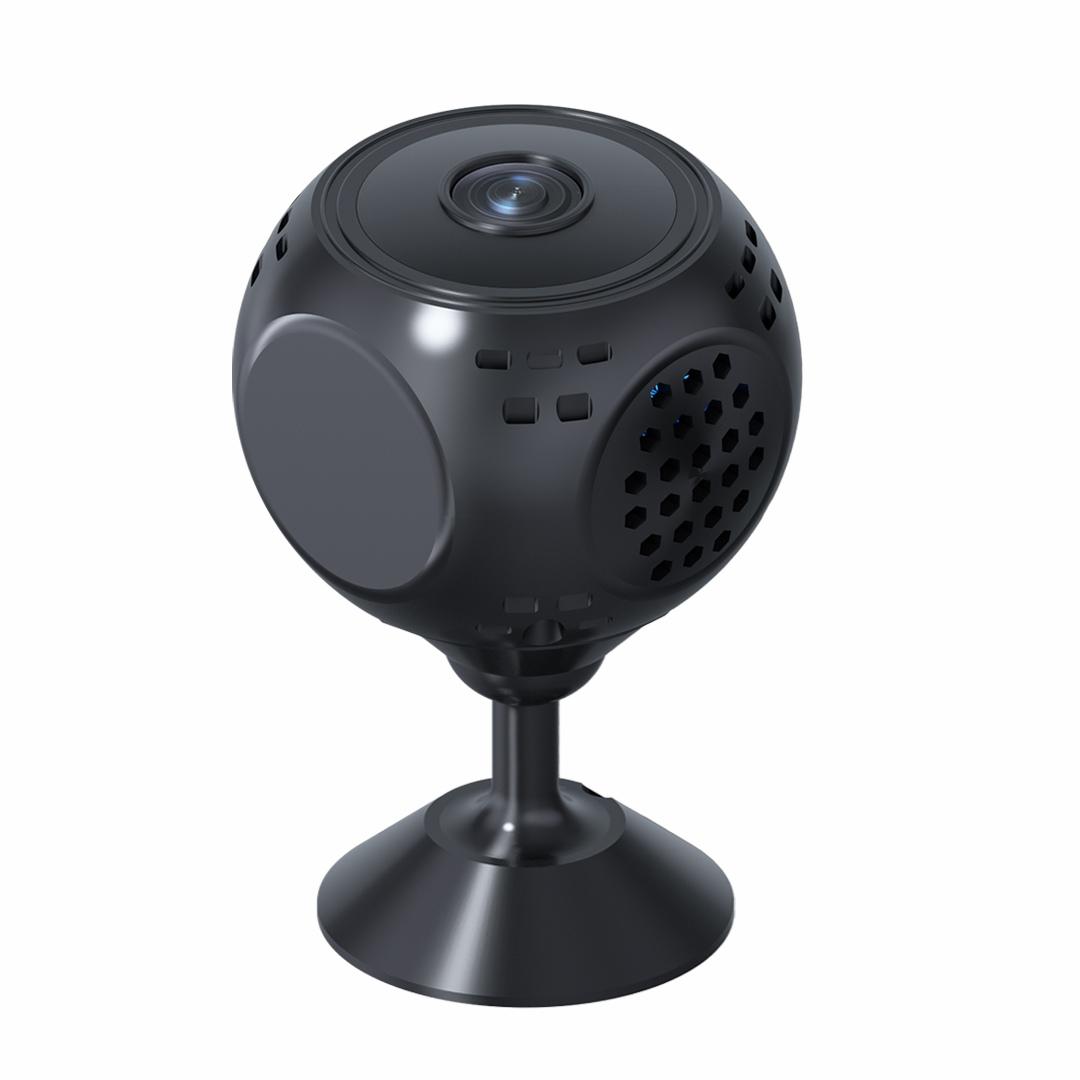 V380-Q3 600mAh 1080P 2MP HD Mini Camera(Black)