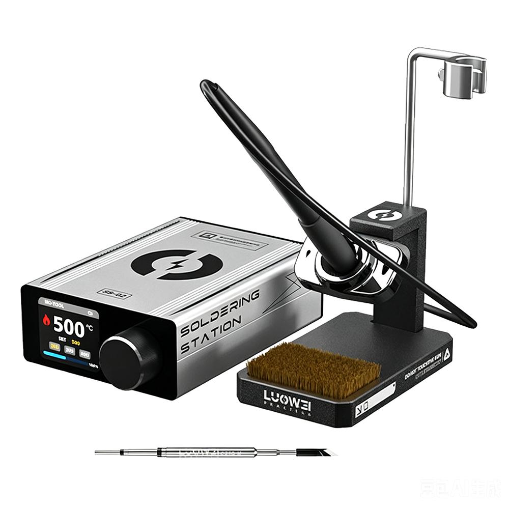 LUOWEI SS-02 180W Warrior Desktop Soldering Station, Model:C210 - Shopkiz.com