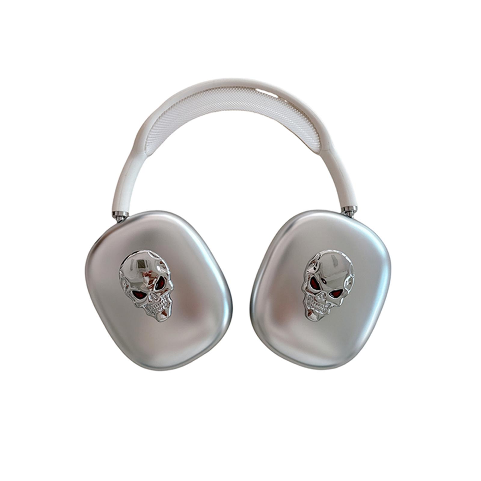 For AirPods Max 2 / Max Electroplated 3D Pattern Headphone Protective Case(Skull) - Shopkiz.com