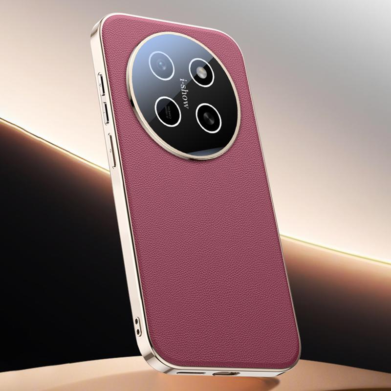 For Honor X80 Pro Max 5G Skin Feel Leather Texture Cooling Phone Case(Red) - Shopkiz.com
