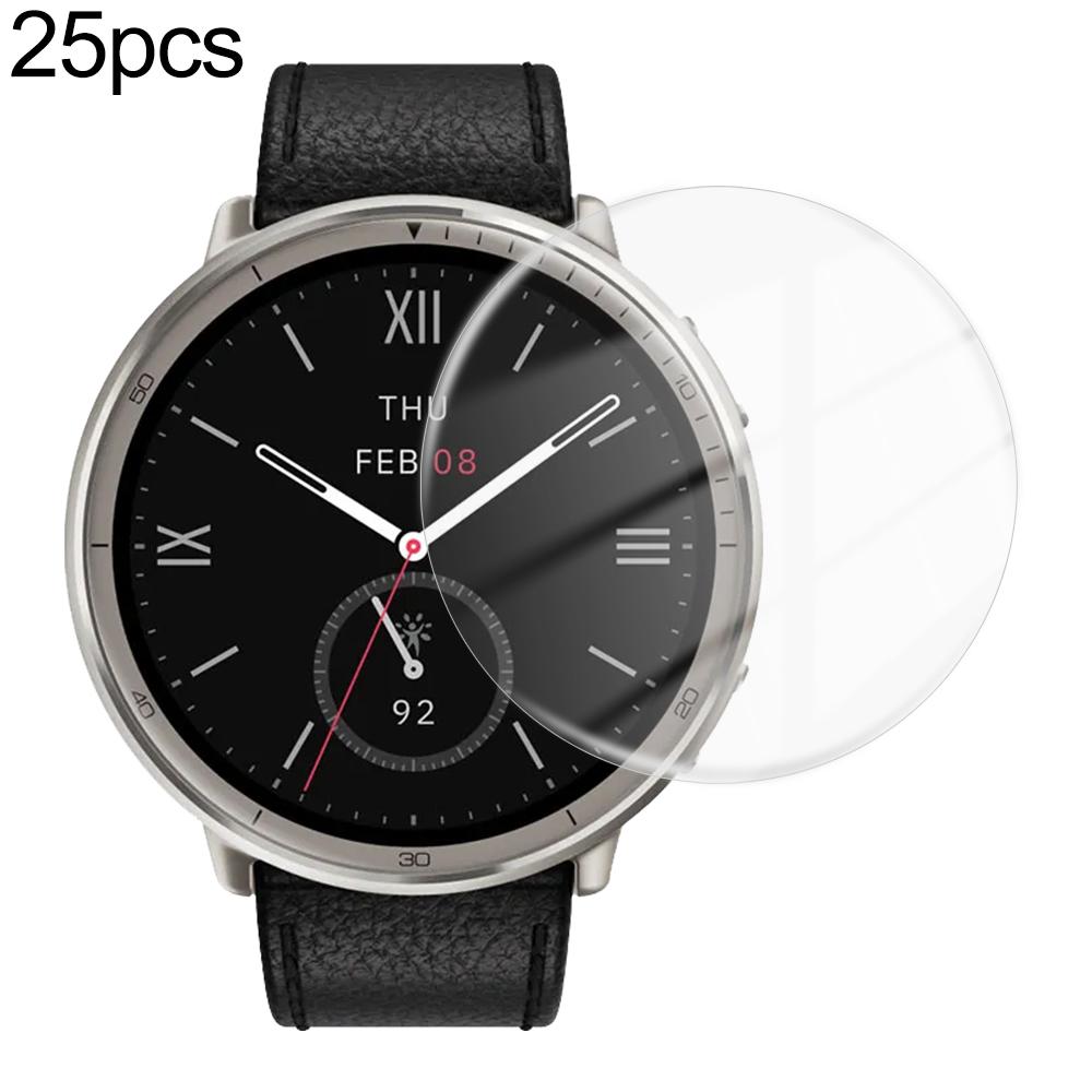 For Amazfit Active 2 25pcs / Pack HD Soft Hydrogel Screen Protector Film Bulk Pack - No Retail Box - Shopkiz.com