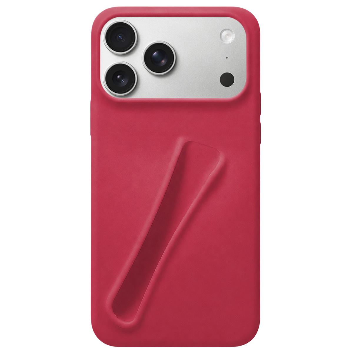 For iPhone 17 Pro Max Lipstick Silicone 3D Phone Case(Red) - Shopkiz.com